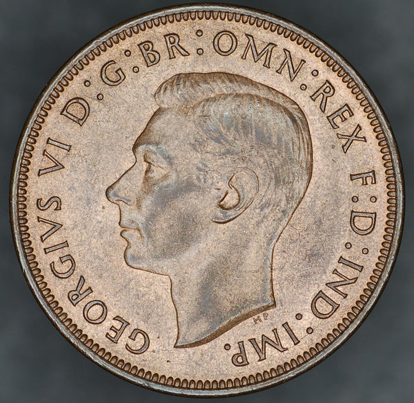 George VI. Penny. 1947