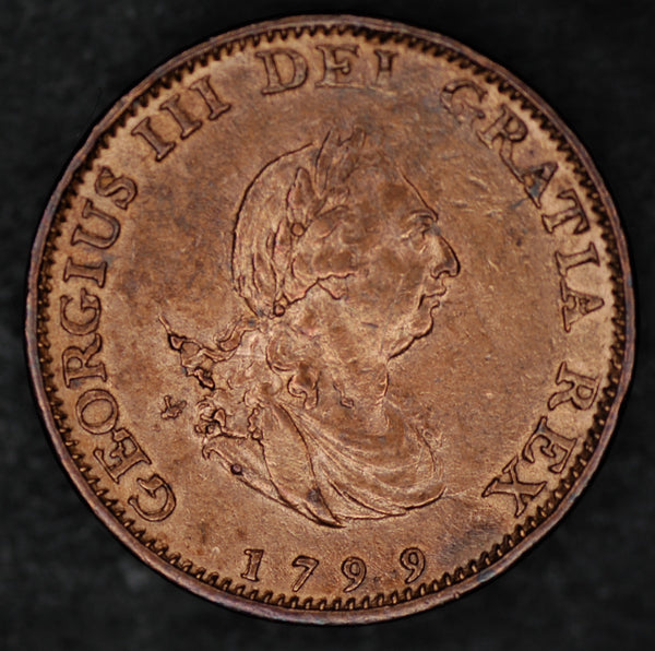George III. Farthing. 1799