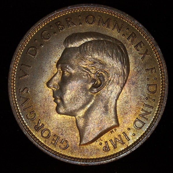 George VI. Penny. 1938