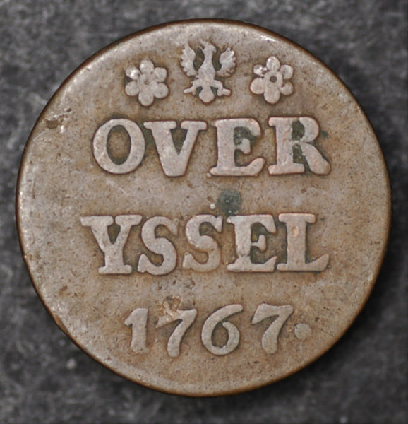 Netherlands. Overyssel. Duit. 1767