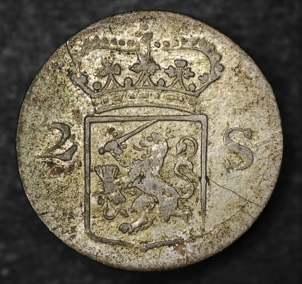 Netherlands. Gelderland. 2 Stuivers. 1792