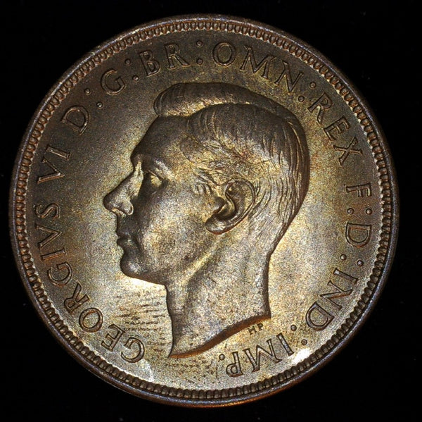 George VI. Penny. 1937