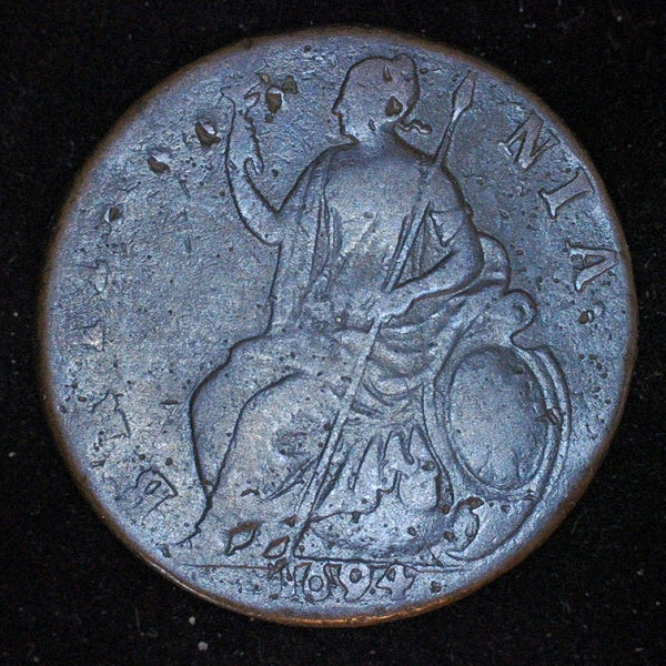 William and Mary. Halfpenny. 1694