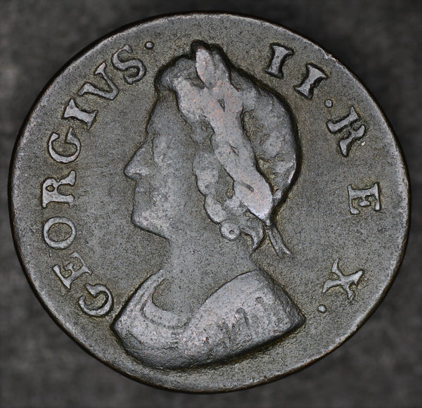 George II. Farthing. 1739