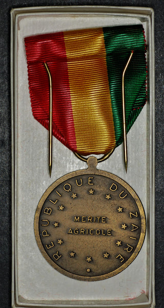Zaire. Agricultural Merit Medal.