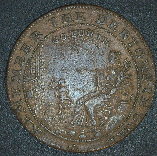 Somerset. Halfpenny token. Ca.1794