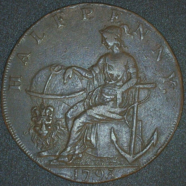 Norfolk. Norwich.  Halfpenny token. 1793