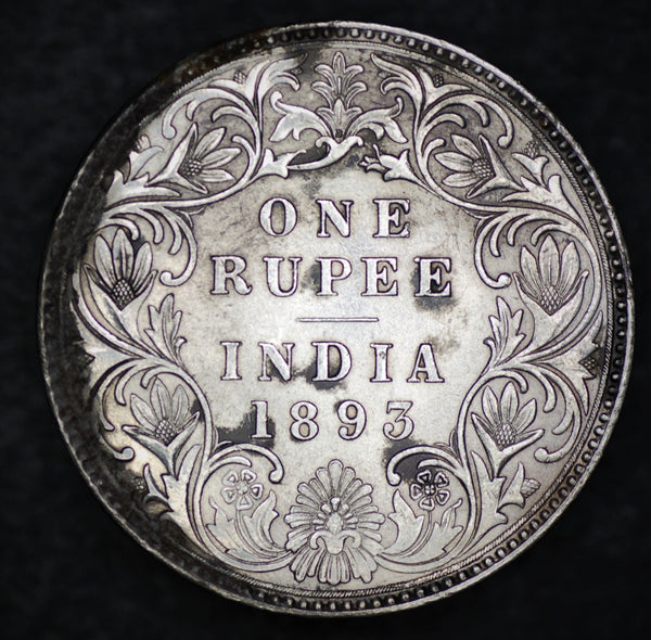 India. (British) Rupee. 1893