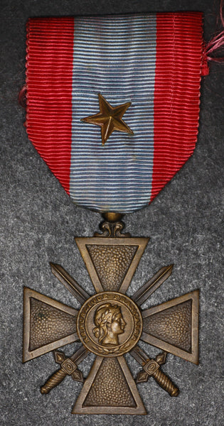 France. Croix de Guerre TOE