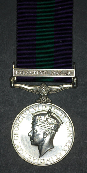 General Service Medal. Palestine 1945-48. Maltby