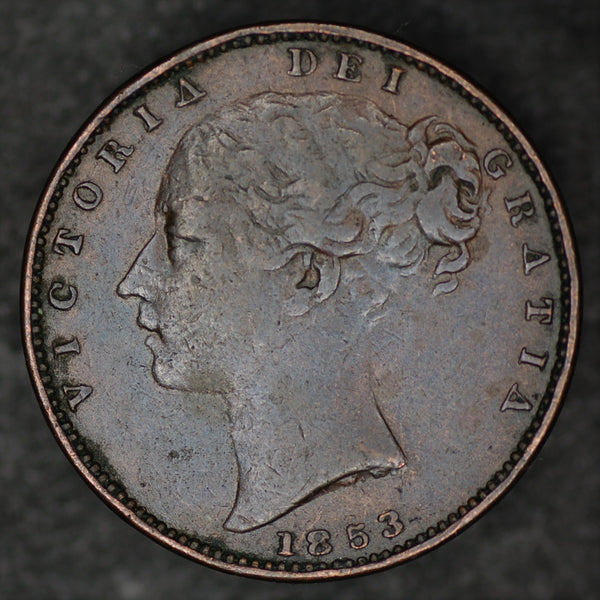 Victoria. Farthing. 1853