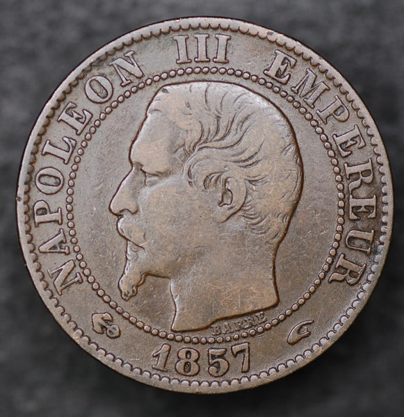 France. 5 Centimes. 1857A.