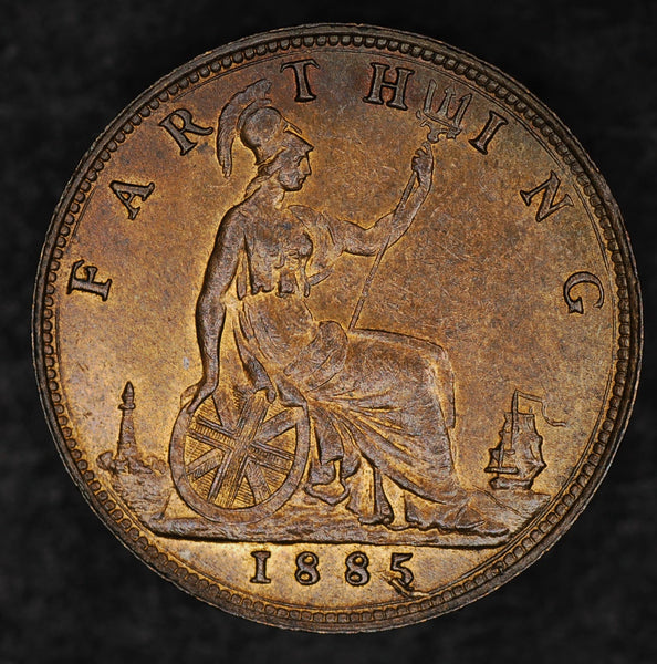 Victoria. Farthing. 1885