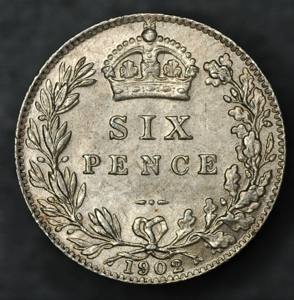 Edward VII. Sixpence. 1902