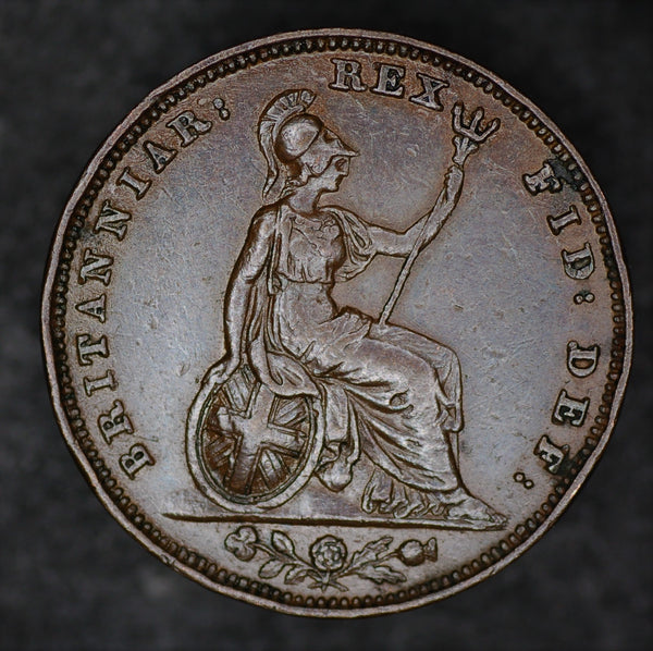 William IV. Farthing. 1831