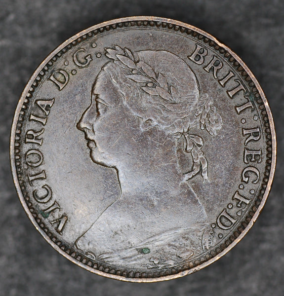 Victoria. Farthing. 1886