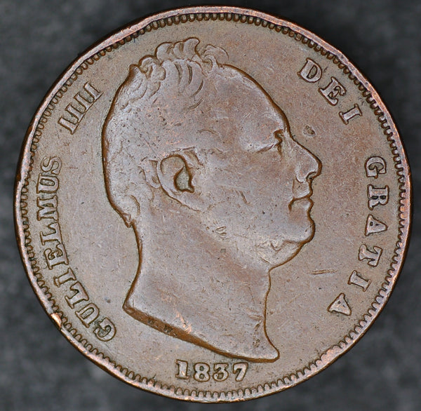 William IV. Farthing. 1837