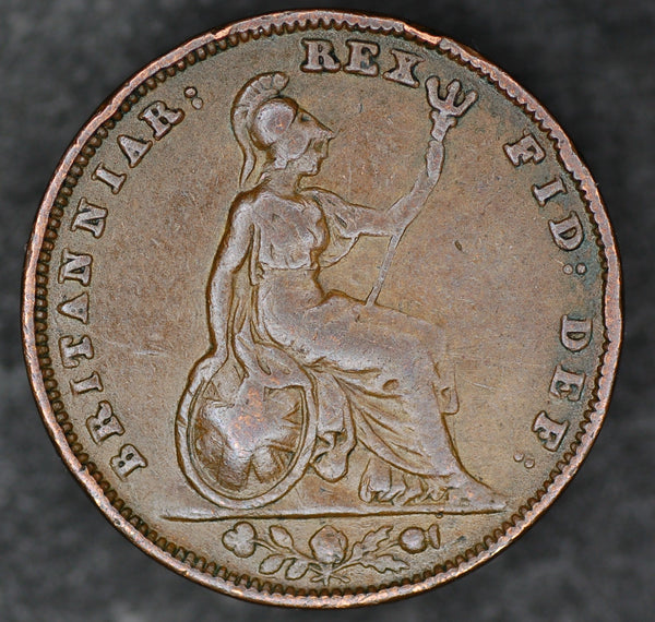 William IV. Farthing. 1837