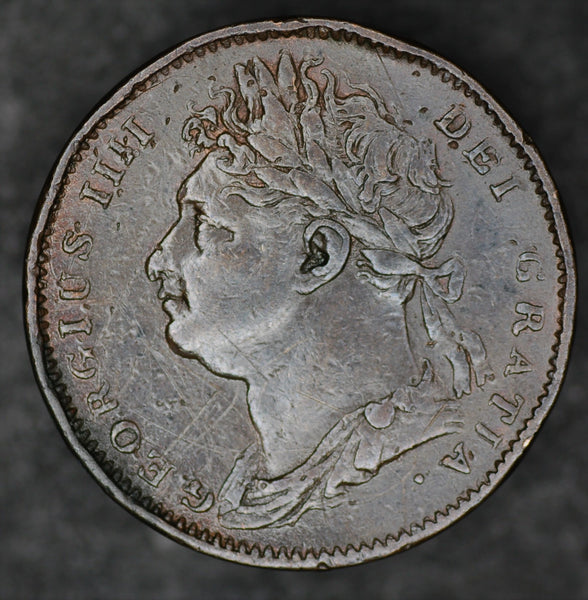 George IV. Farthing. 1822