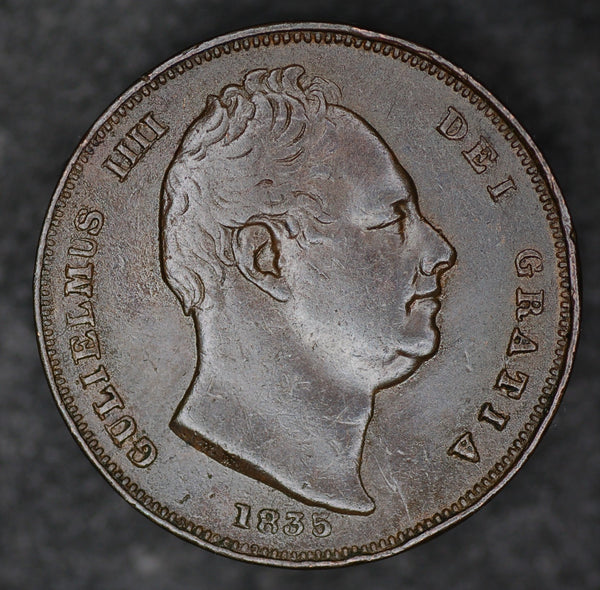 William IV. Farthing. 1835