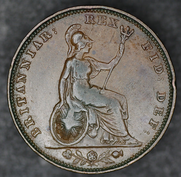 William IV. Farthing. 1835