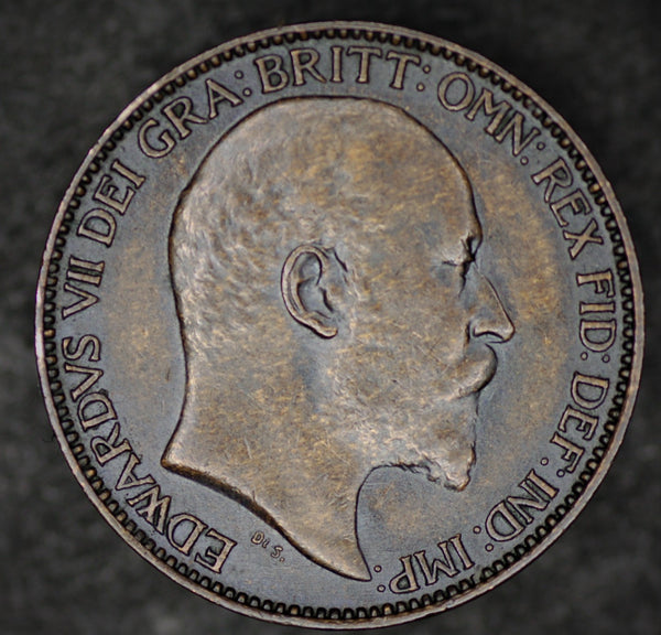 Edward VII. Farthing. 1910