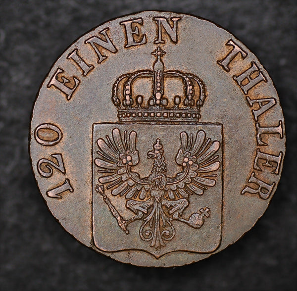 Germany. Prussia. 3 Pfennig. 1844 D