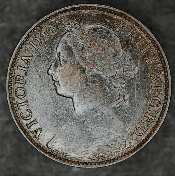 Victoria. Farthing. 1893