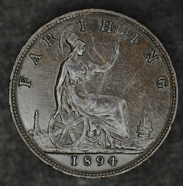 Victoria. Farthing. 1894