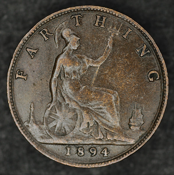 Victoria. Farthing. 1894