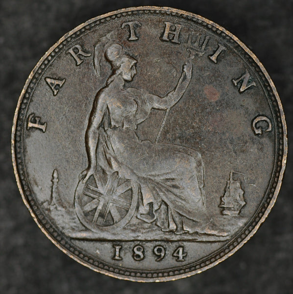 Victoria. Farthing. 1894