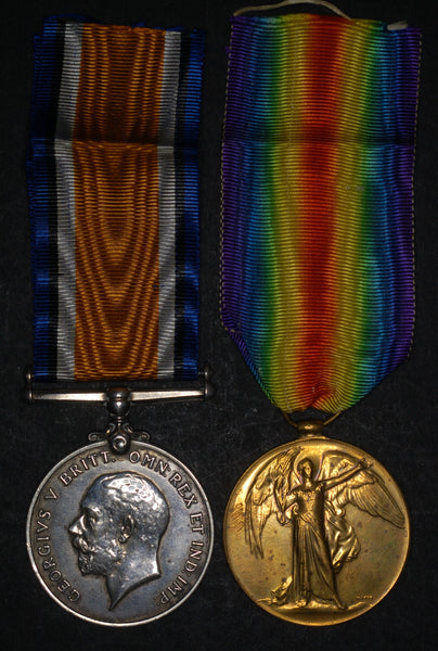 WW1. Pair. Osborn. R.A