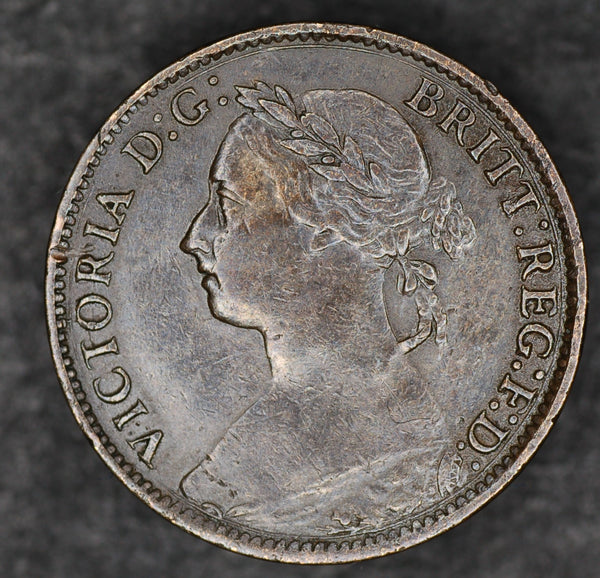 Victoria. Farthing. 1887