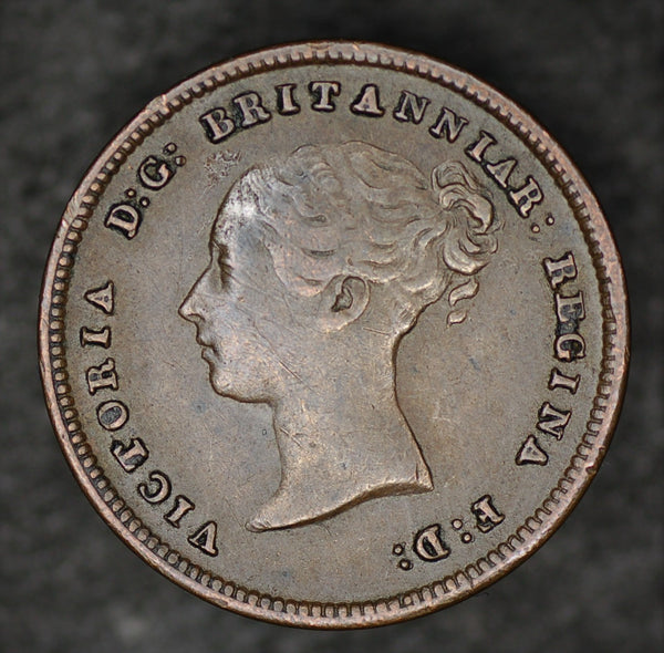 Victoria. Half farthing. 1843