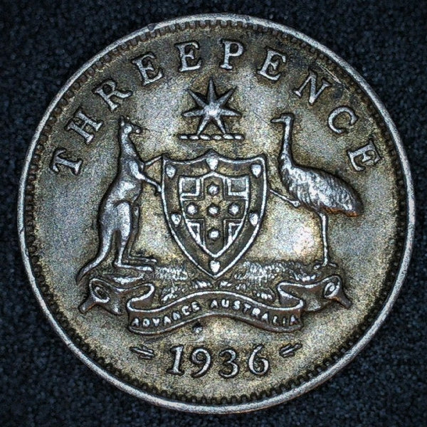 Australia. Threepence. 1936
