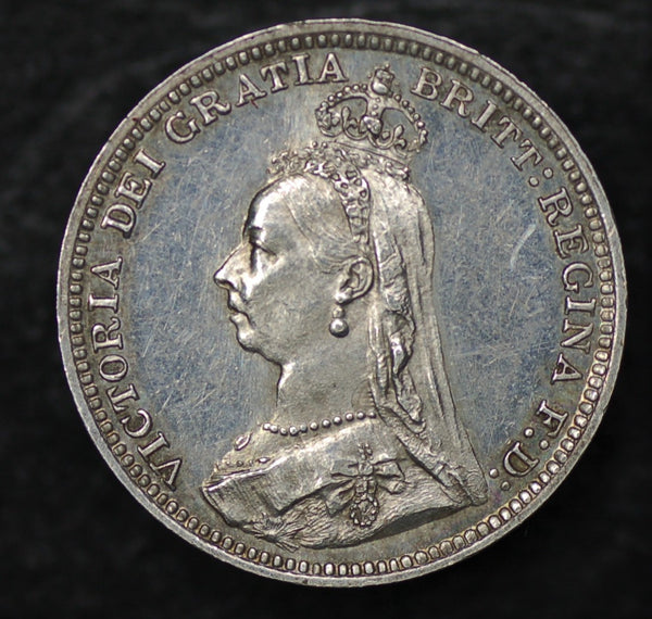 Victoria. Threepence. 1892