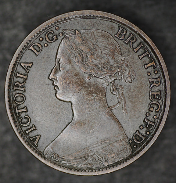 Victoria. Farthing. 1868