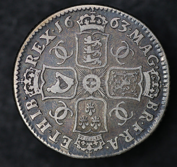 Charles II. Shilling. 1663