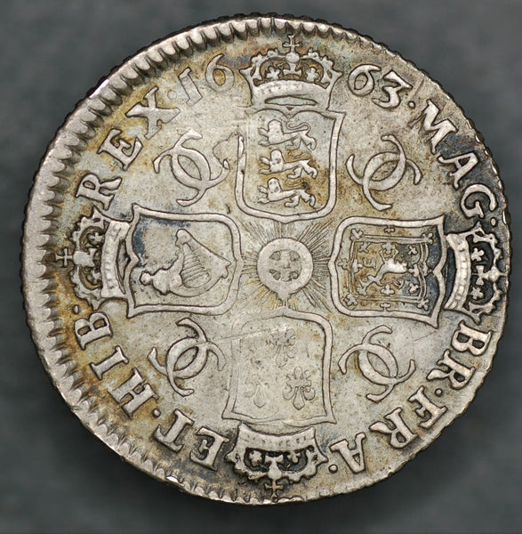 Charles II. Shilling. 1663