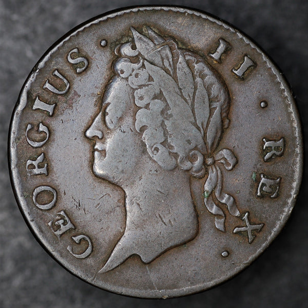 Ireland. Halfpenny. 1741