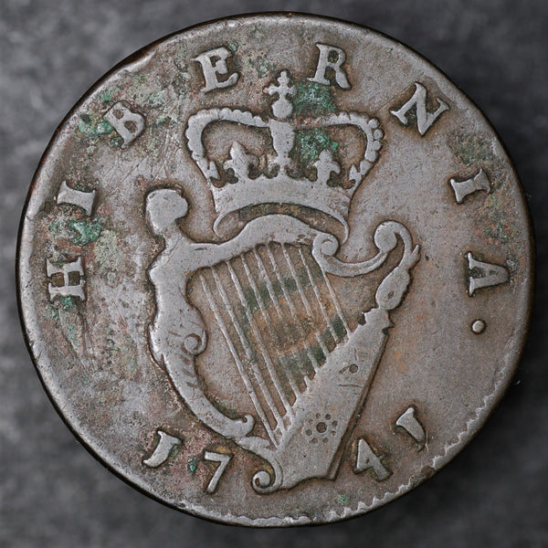 Ireland. Halfpenny. 1741