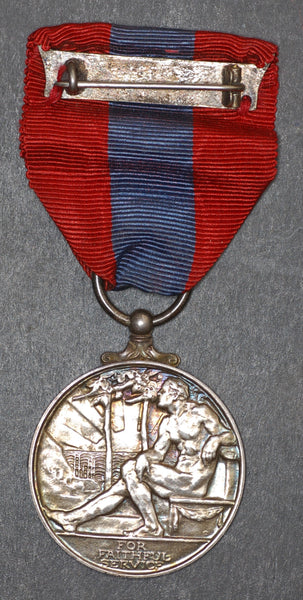 Imperial service medal. George VI.  David Smith Forrester.