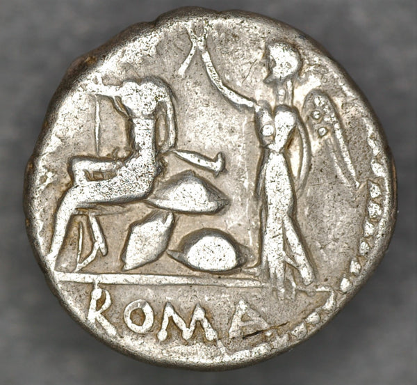 Roman republic. L. Caecilius Metellus AR Denarius. Rome, 96 BC.