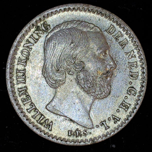 Netherlands. 10 Cents. 1876