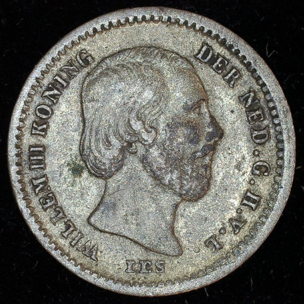 Netherlands. 5 cents. 1850.