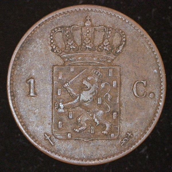 Netherlands. One cent. 1870