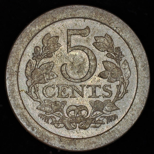 Netherlands. 5 cents. 1907