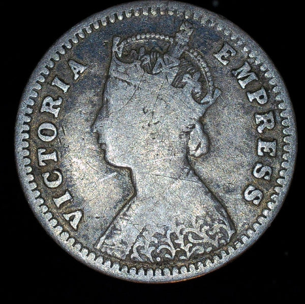 India. 2 Annas. 1890