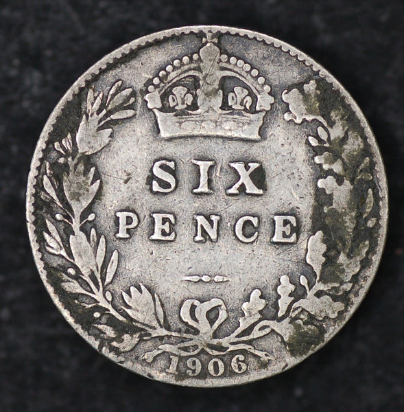 Edward VII. Sixpence. 1906
