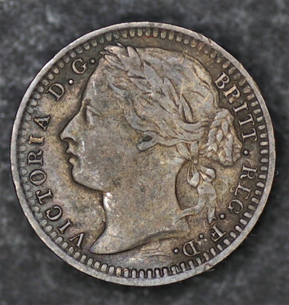 Victoria. Third farthing. 1878